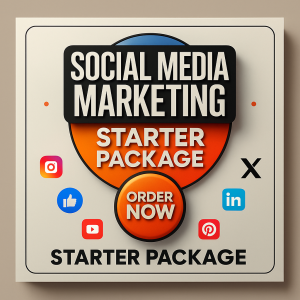 Social Media Marketing – Starter Package (One Month Service)